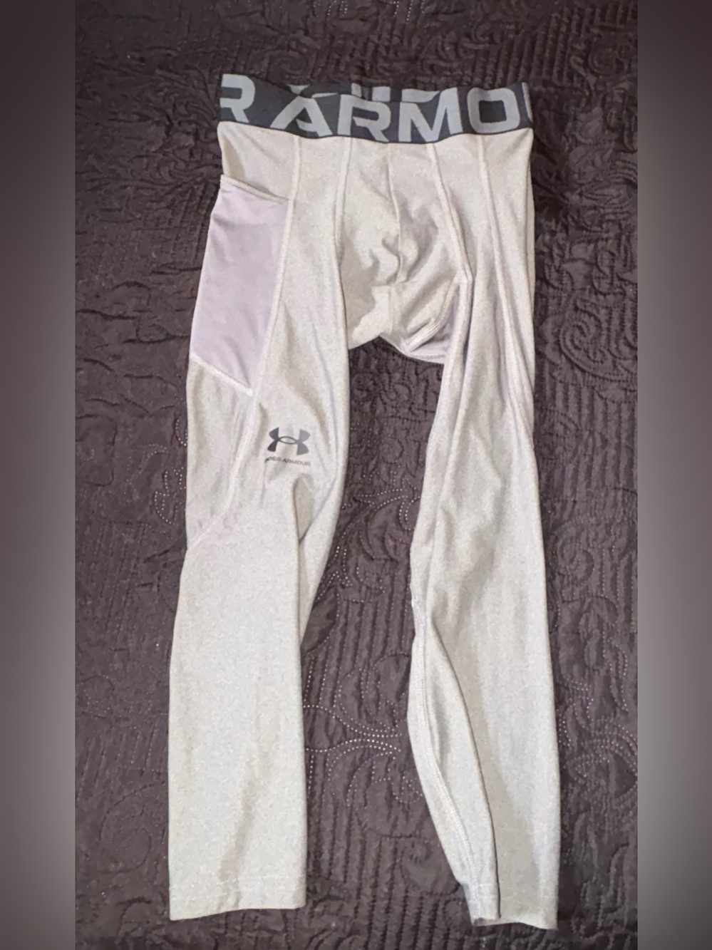 Under Armour White Performance Leggings Size Small